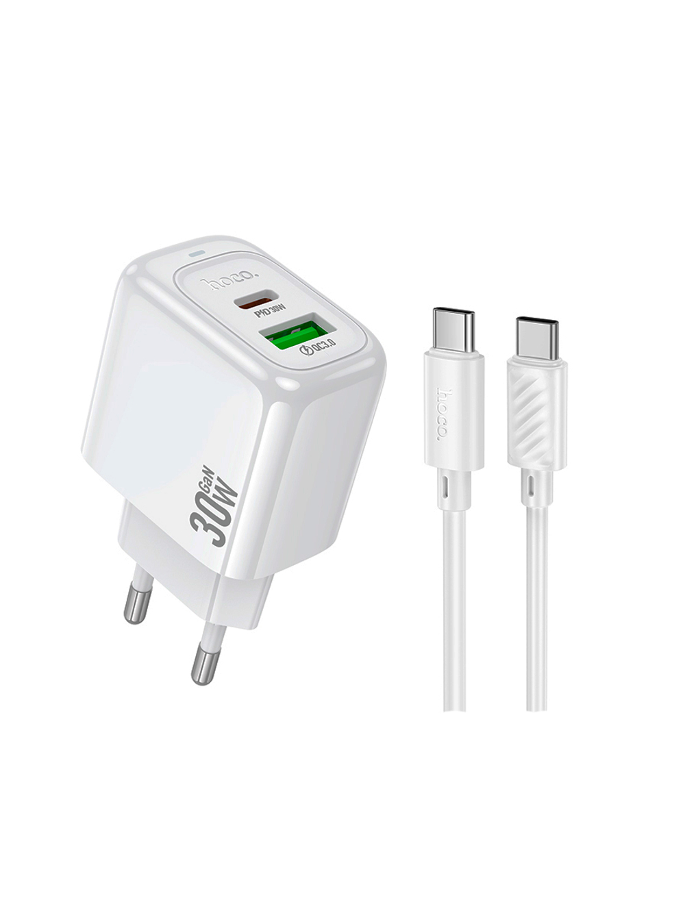Сетевое зарядное устройство HOCO CS55A 30W с кабелем Type-C