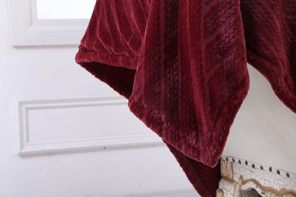 Плед 160х220 Sofi De MarkO Флориан марсала