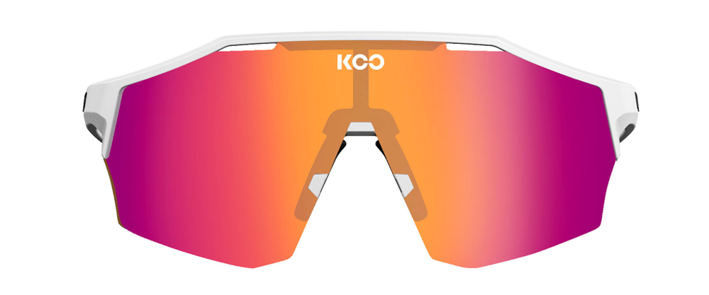 Очки солнцезащитные с фотохромной линзой KOO ALIBI White matt Photochromic