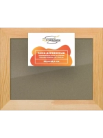 Деревянная рама 20x25 для постера и фотографий сеч. 30x15