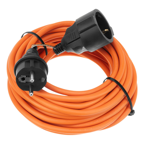 Удлинитель-шнур силовой Garden Series, б/з, ПВС, 10м, 1 розетка, 2*1 мм// Denzel