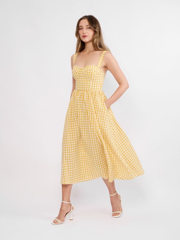 САРАФАН С КОРСЕТНОЙ ЧАШКОЙ