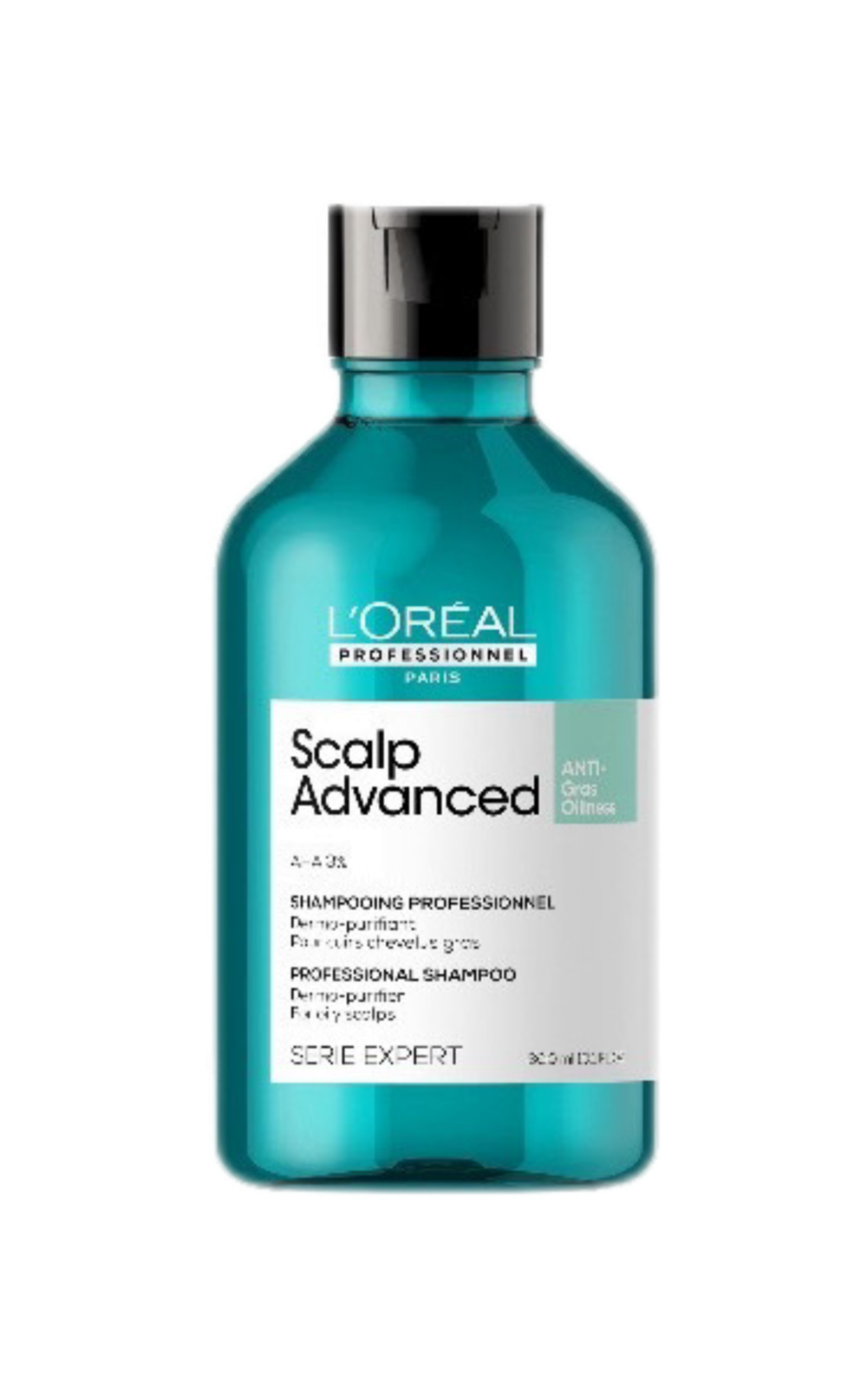 L’OREAL Professionel Scalp Advanced for oily scalps shampoo / Очищающий шампунь для волос склонных к жирности