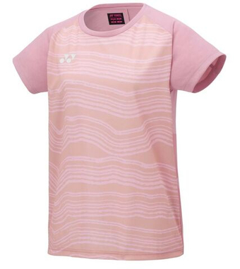 Женская теннисная футболка Yonex Crew Neck Club - Розовый