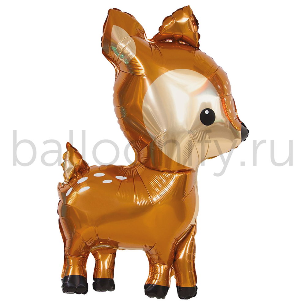 Шар (41''/104 см) Фигура, Лесной Олень, 1 шт.