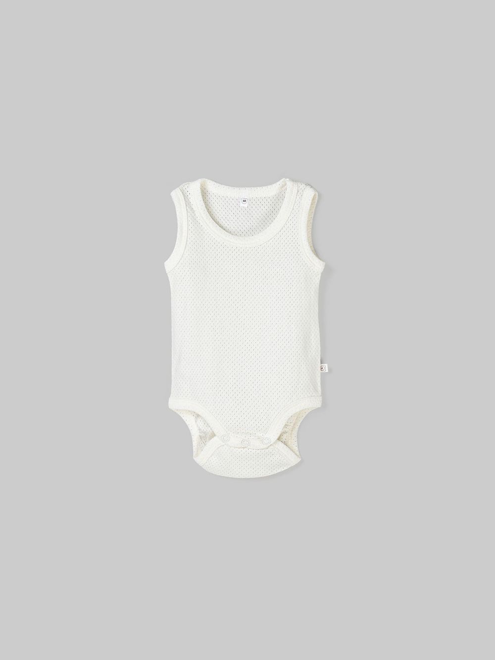 Комплект боди "Молоко/Жемчуг" из ажурного хлопка 0+