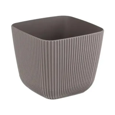 Кашпо ПИКАНТО 110мм 0,65л французcкий серый