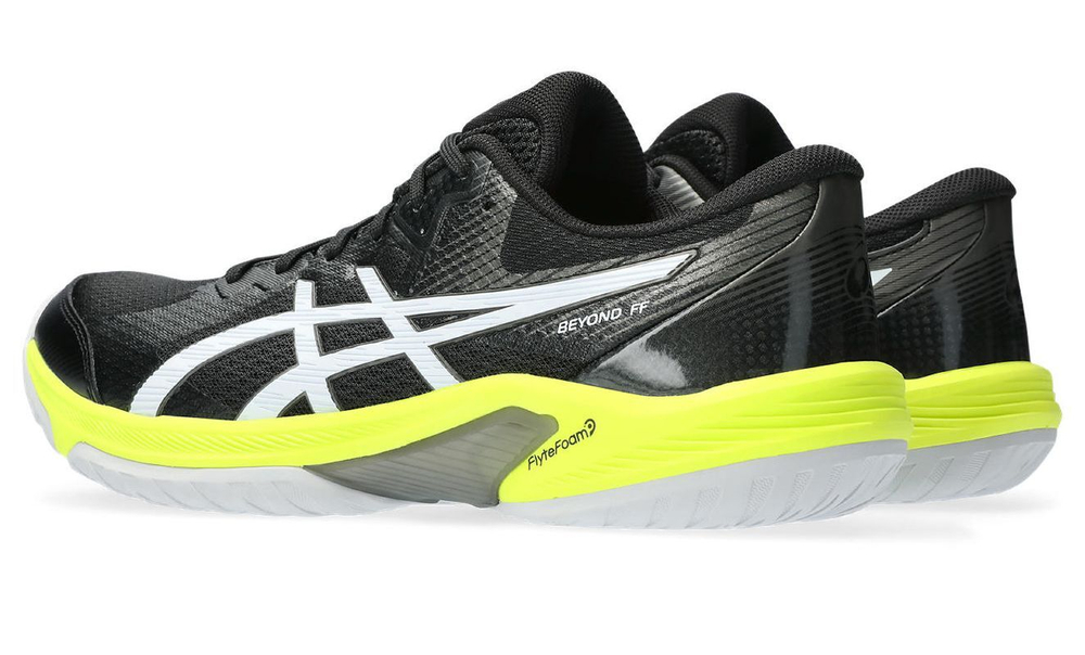 Мужские кроссовки для бадминтона/сквоша Asics Beyond FF - black/white