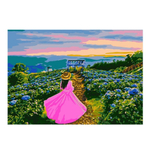 Картина по номерам 20*28,5см "На закате" (Lori)