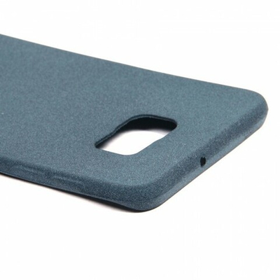 Панель матовая однотонная для Samsung Galaxy S6 edge Plus, 008972 Черный