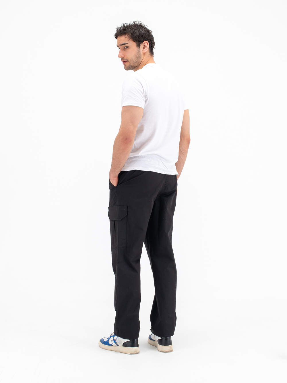 Карго джоггеры прямые. Уголь