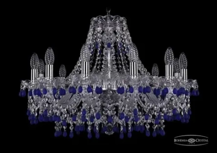 Подвесная люстра Bohemia Ivele 1410/12/240/Ni/V3001