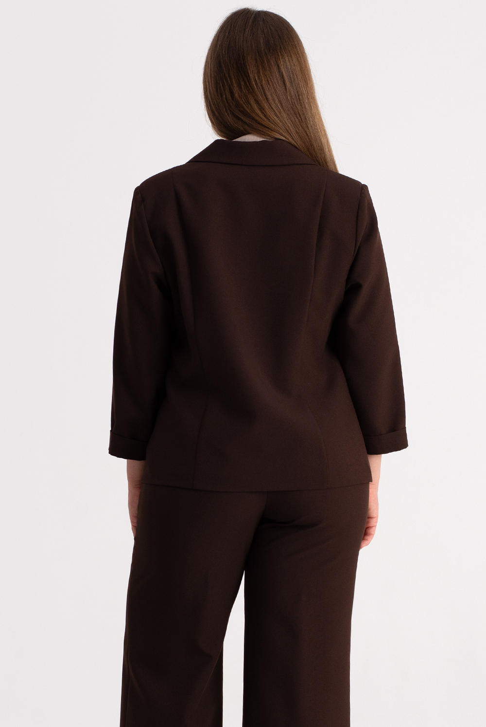 Жакет женский 3736зпб, Шоколадный #513Шок043736зпб