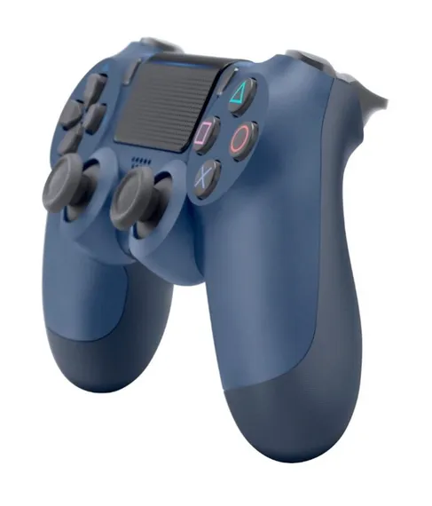 Геймпад Sony DualShock PS4 Оригинал Б/У (Темно-синий, Midnight Blue, Датчики холла)