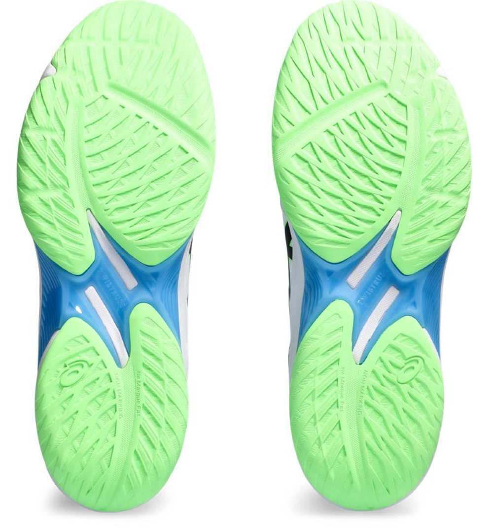 Мужские кроссовки для бадминтона/сквоша Asics Beyond FF - белые/лаймовые