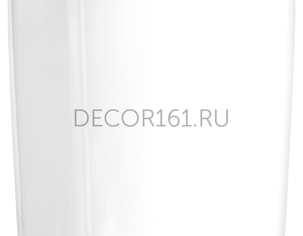 Кашпо TREEZ Effectory Gloss Высокий Дивайдер Белый глянцевый лак в-75, д-92, ш-25 см 1/1 41.3320-05-040-WH-92/75