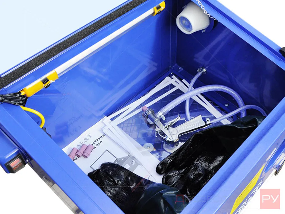 Пескоструйная камера AE&T T06301 90л настольная инжекторная