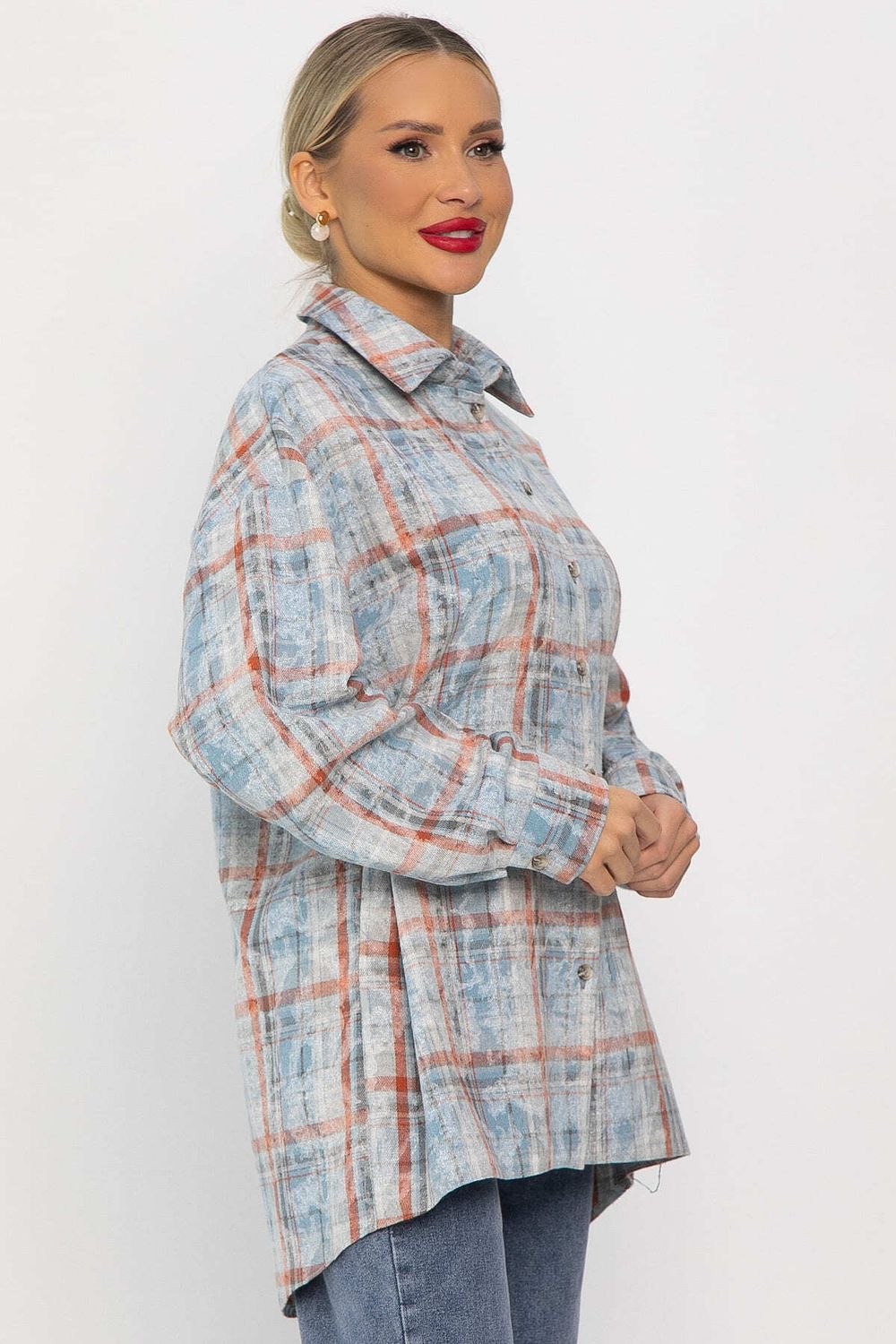 Рубашка Скай (голубая) Б14195-5М LT Collection