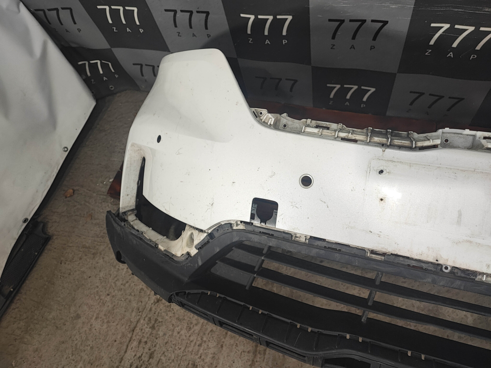 Бампер передний + юбка Kia Carnival 4 20-нв Б/У Оригинал 86511R0000