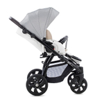 Детская коляска Tutis Aero 2 в 1 New 2019 №110 (Серый-Белый) кожа