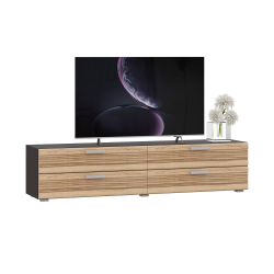 Тумба ТВ Асти ТБ-002, Дуб сонома, Венге