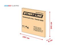 Стол теннисный Club-Pro Зелёный