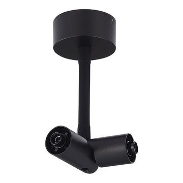 Потолочный токопроводящий угловой соединитель с подводом питания ST1602.449.00 чёрный Techno ST-Luce