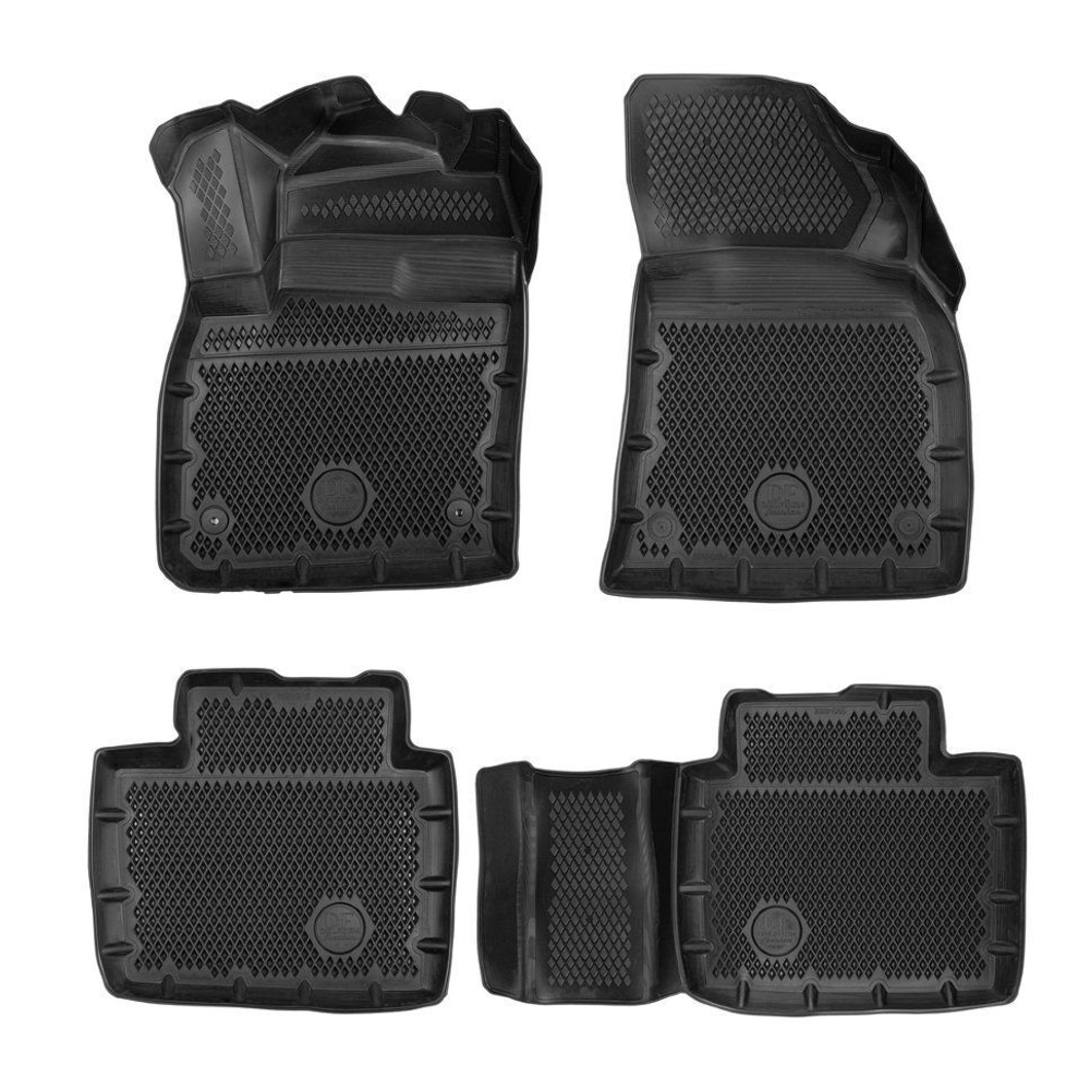 Коврики EVA 3D для Geely Monjaro Delform Premium EVS-0504
