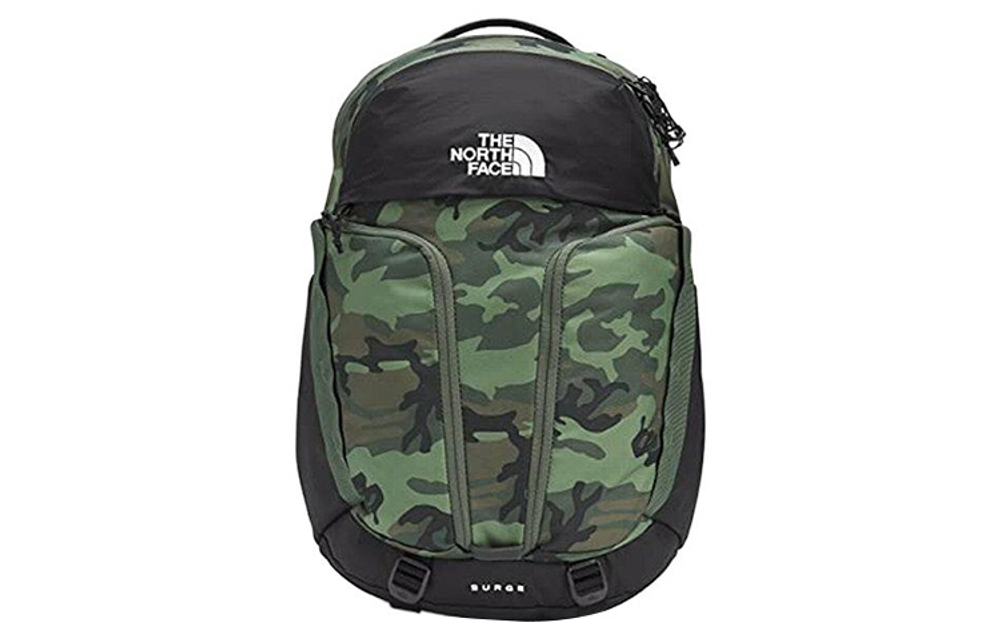 THE NORTH FACE Surge 31L Backpack Double Shoulder Outdoor Bag Nylon Camouflage Unisex