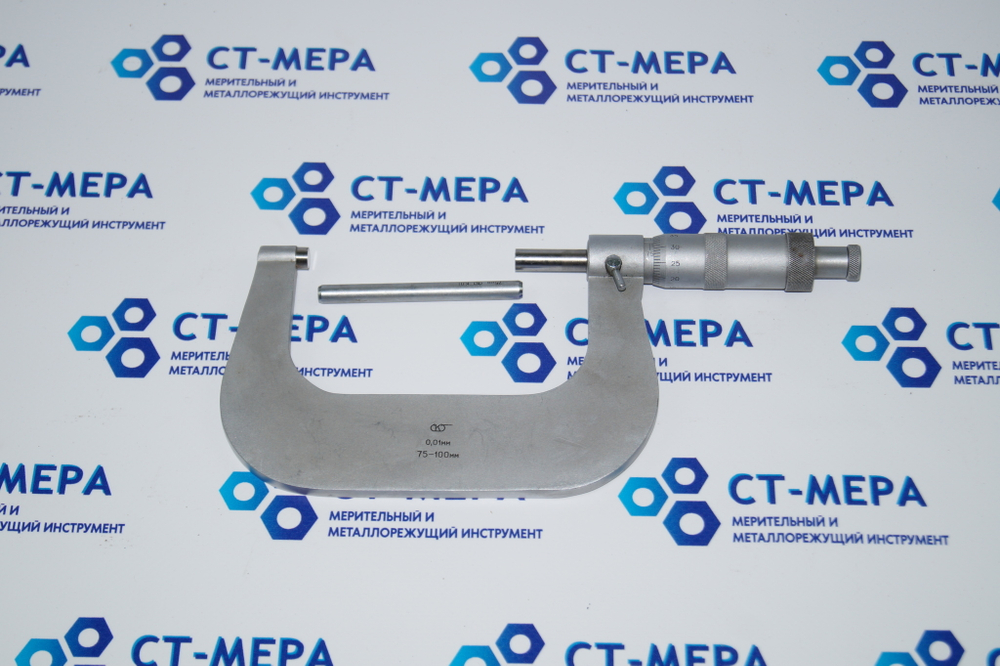 Микрометр МК- 100 (75-100мм.) Цена деления 0,01мм.
