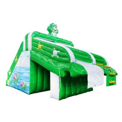 Водная горка для бассейна «Счастливый лягушонок» 7*4*5 м