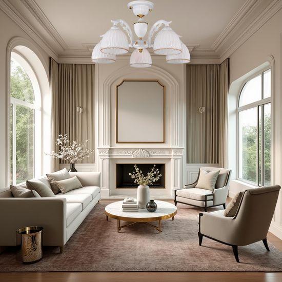 Потолочная люстра Reccagni Angelo PL.9601/5