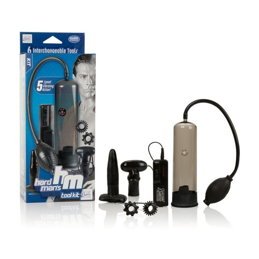 Мужской набор Hard Man's Tool Kit из 5 предметов (Цвет: дымчатый)