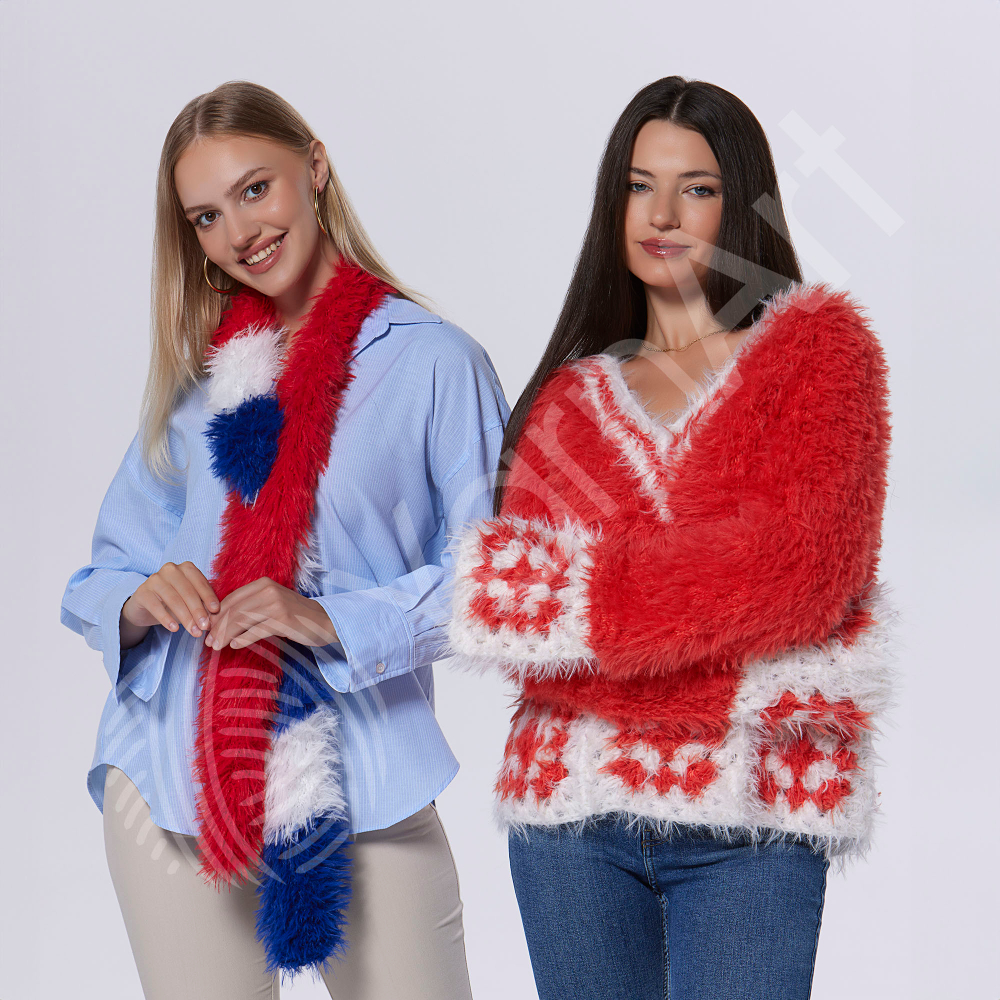 Пряжа YarnArt Piuma (4408)