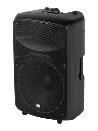 Акустическая система активная, 300Вт, с подсветкой, Leem ABS-15AL-II