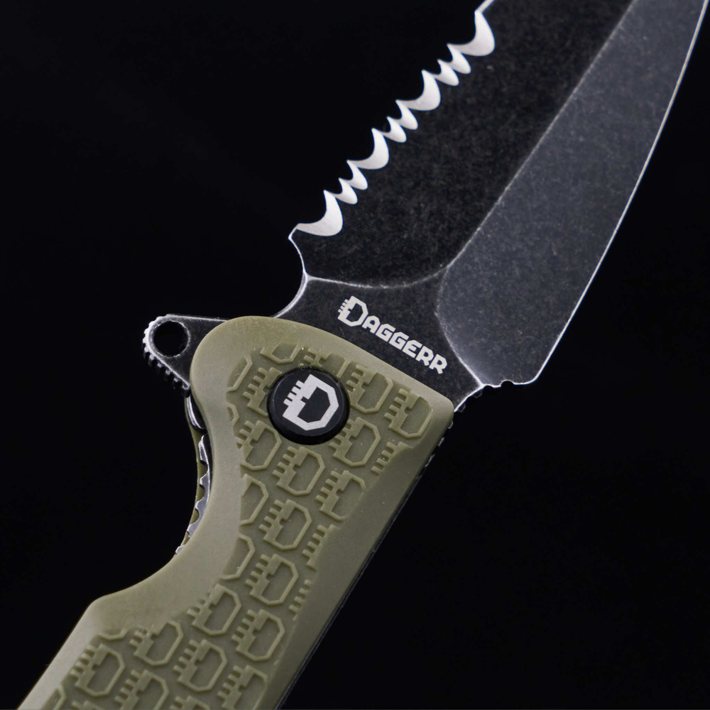 Urban 2 Olive BW Serrated