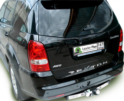 Фаркоп Лидер-Плюс для SSANG YONG REXTON 1 2003-2007,2007- KYRON 2 (DJ) 2007-2015 (C НЕРЖ. ПЛАСТИНОЙ) с электрикой и сертифкатом в комплекте арт.(S205-F(N))