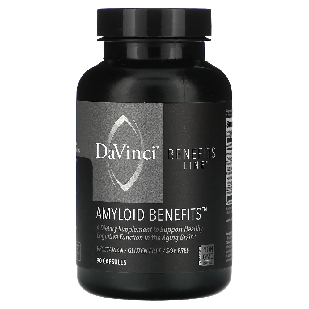 DaVinci Laboratories, Benefits Line, Amyloid Benefits, 90 капсул