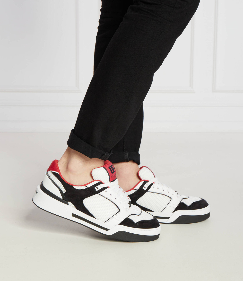 Кожаные кроссовки Dolce & Gabbana - белый(CS2241 AR755)