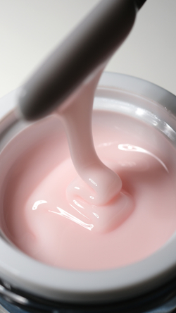 NR Gel Marshmallow - Гель для моделирования №307 молочный с розовым подтоном, 15 гр
