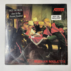 Винтажная виниловая пластинка LP Accept Russian Roulette (USA 1986)