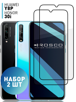 Набор стекол ROSCO для Huawei Y8p;Honor 30I оптом (арт. HW-Y8P-FSP-GLASS-SET2)