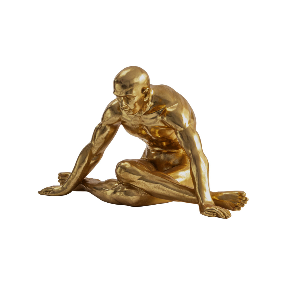 Фигурка большая "Yoga" золото