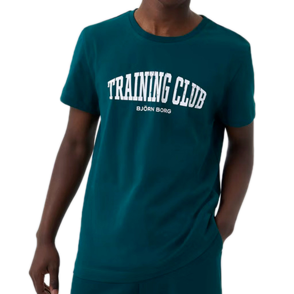 Футболка для мальчика теннисная Björn Borg Sthlm T-shirt - botanical garden