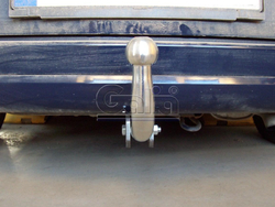 Фаркоп оцинкованный Galia F082A для Ford Fusion / Fusion Calero 2002-2012(паспорт и сертификат в комплекте)(без электрики)