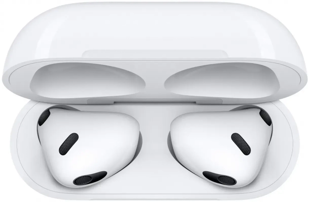 AirPods с зарядным футляром MagSafe (3-го поколения, 2021)