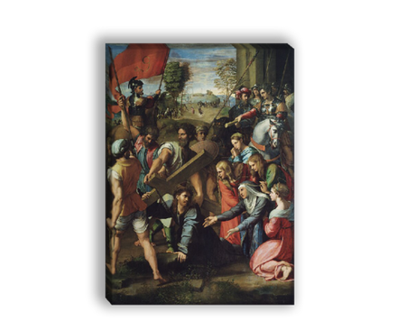 "Падение Христа по пути на Голгофу", Рафаэль, картина для интерьера (репродукция)