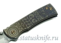 Нож Redencion Aztec Custom Ramon Chavesфотография - 3