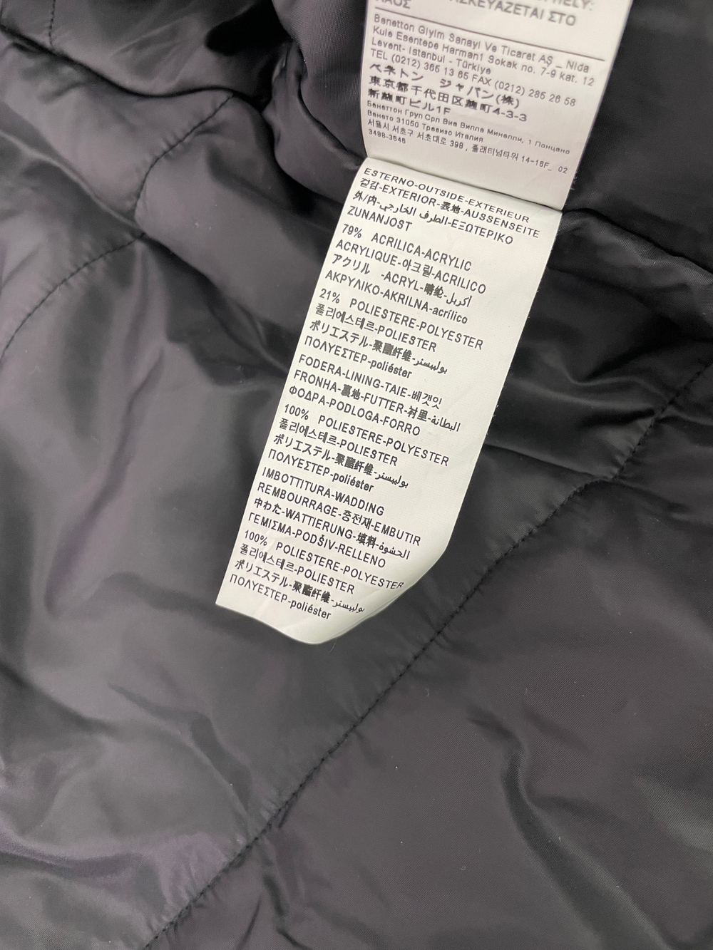 Шуба Benetton