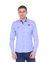 Рубашка с длинным рукавом Cottonfeels, голубой 610645